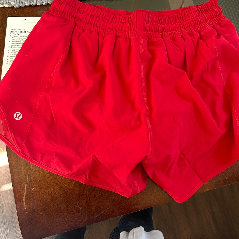 Brand New with tags on Lulu shorts